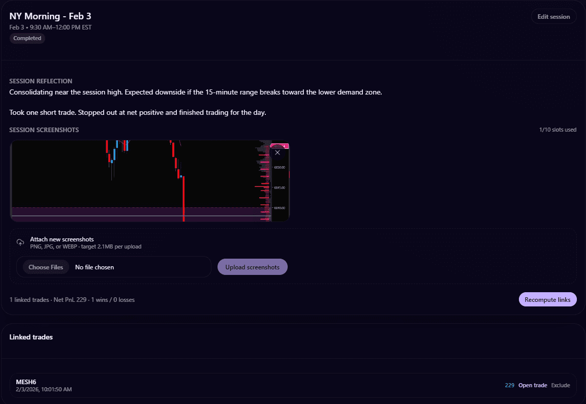 EdgeGhost session review screenshot
